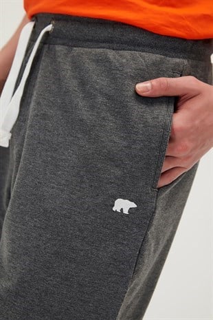 Holmer King Size Dark Gray Mens Sweatshorts