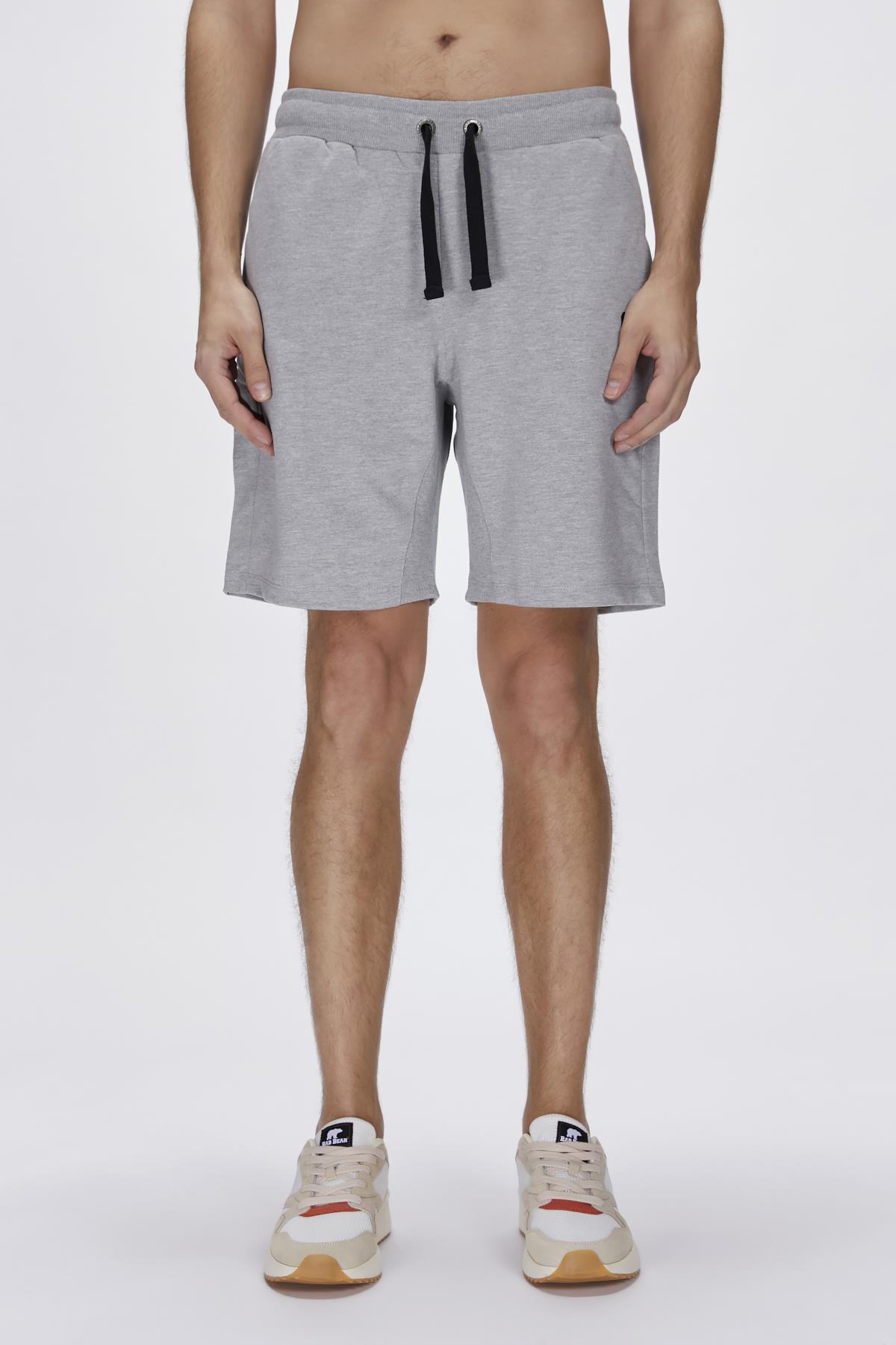 Holmer SweatShorts Gri Melanj Erkek Şort