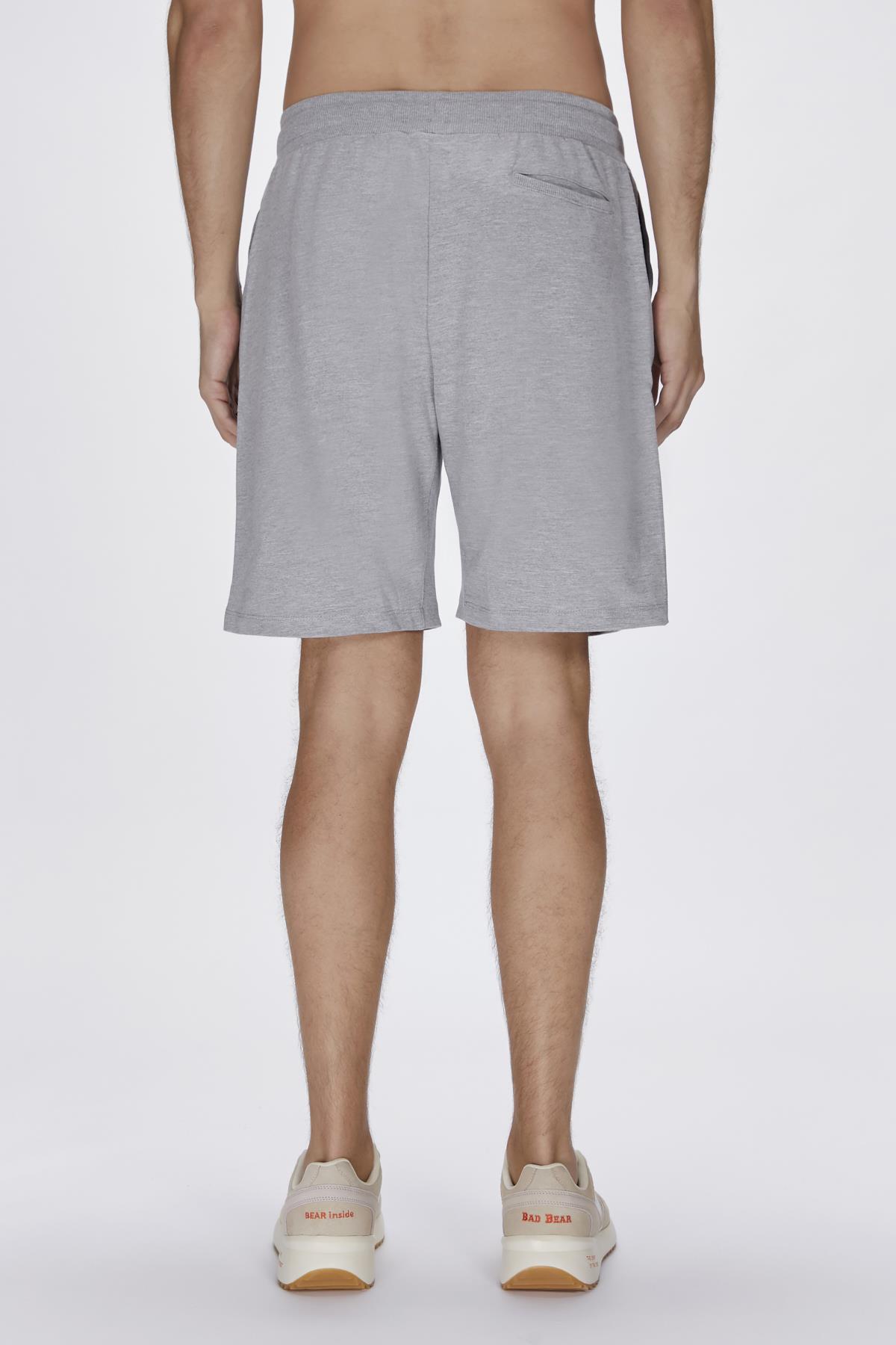 Holmer SweatShorts Gri Melanj Erkek Şort