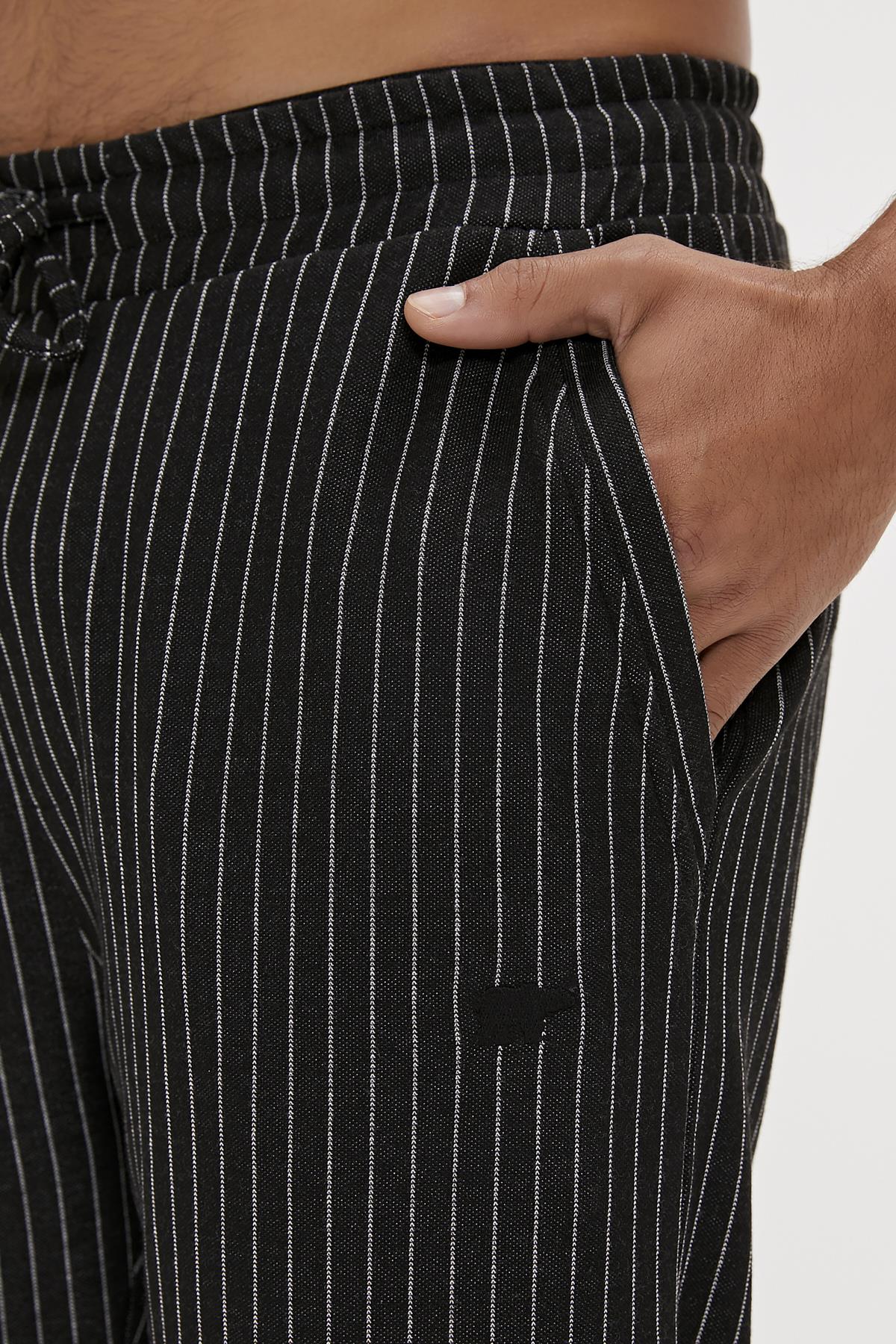 Homer Siyah Erkek Pantolon