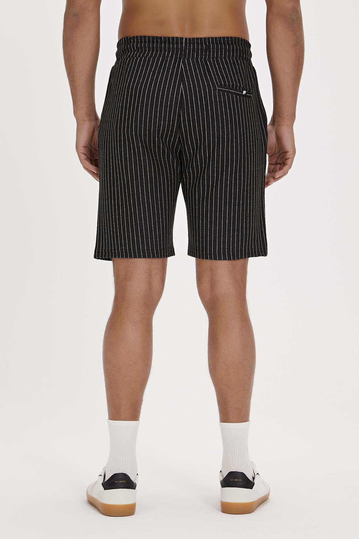 Homer Siyah Erkek Şort