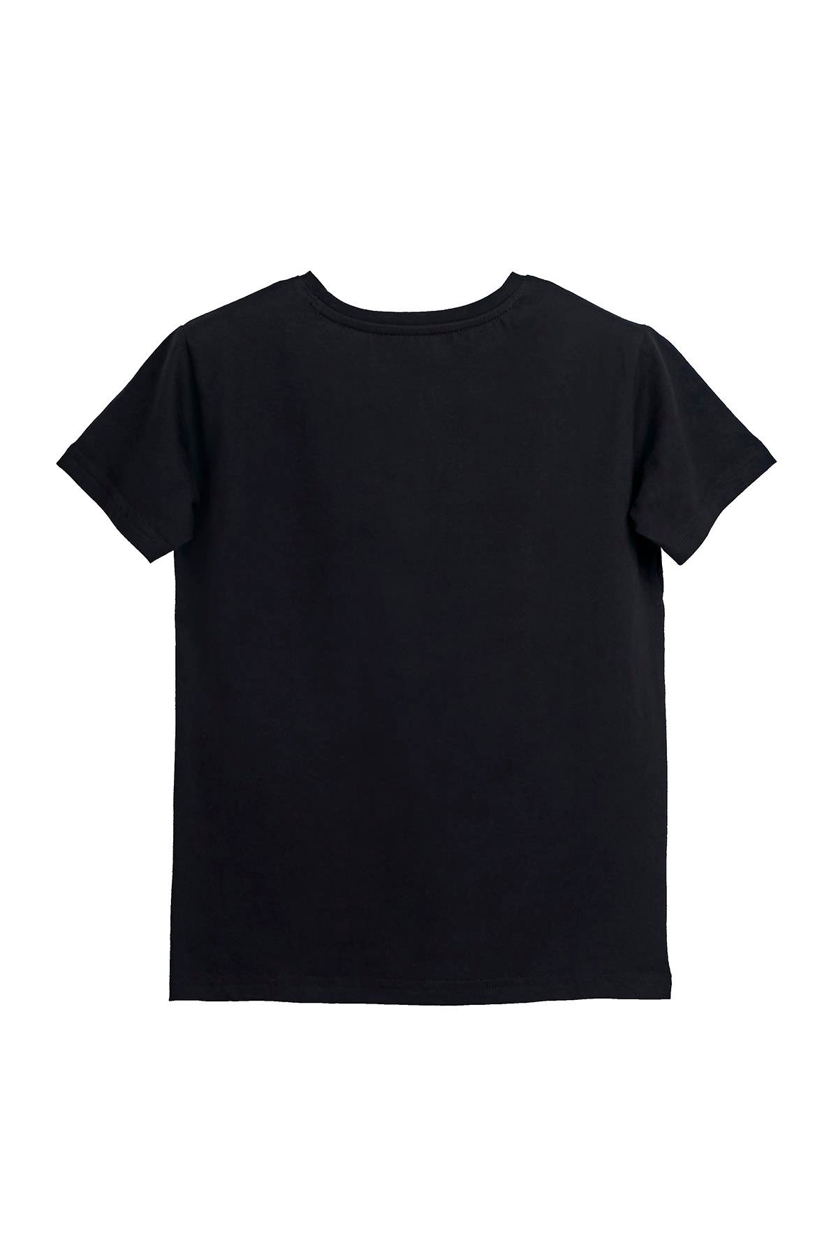 Hyper Bear Siyah Baskılı Çocuk Tişört