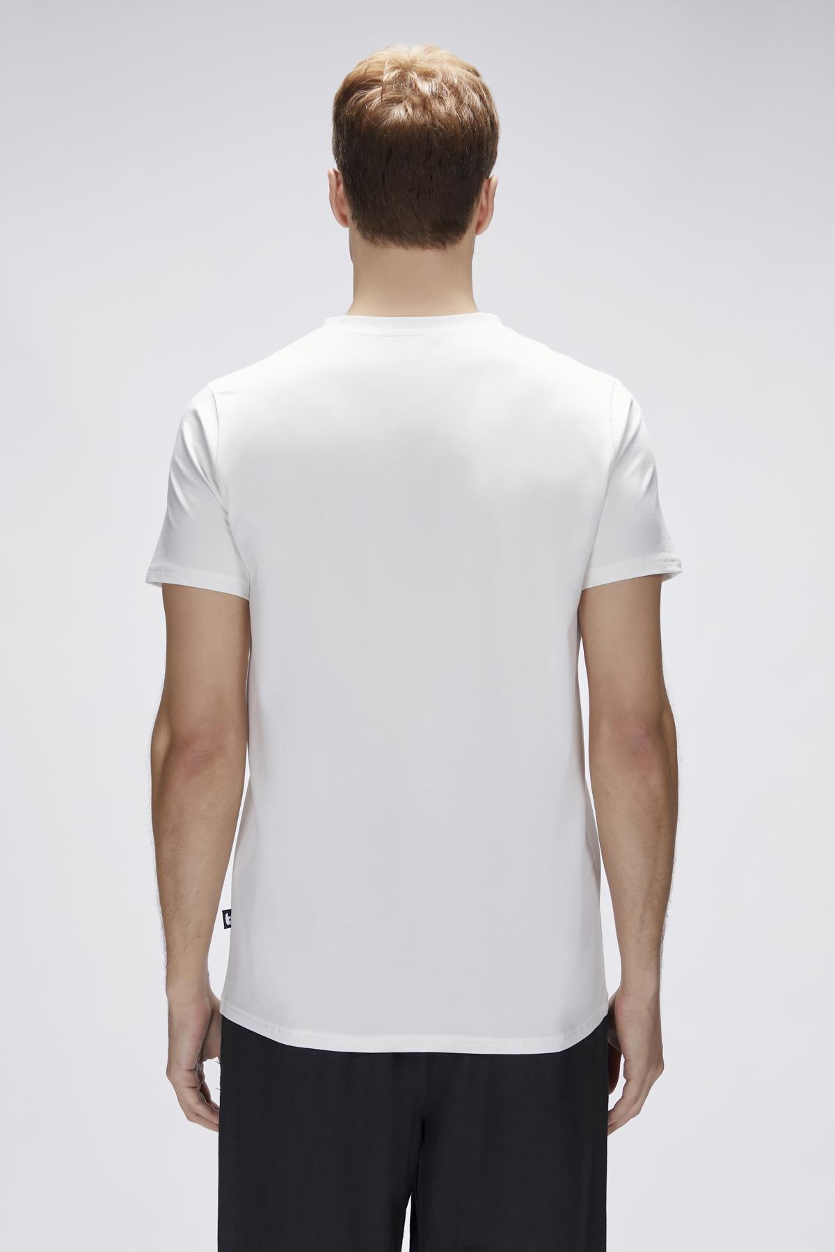 Hyper Beyaz Erkek Baskılı Tişört