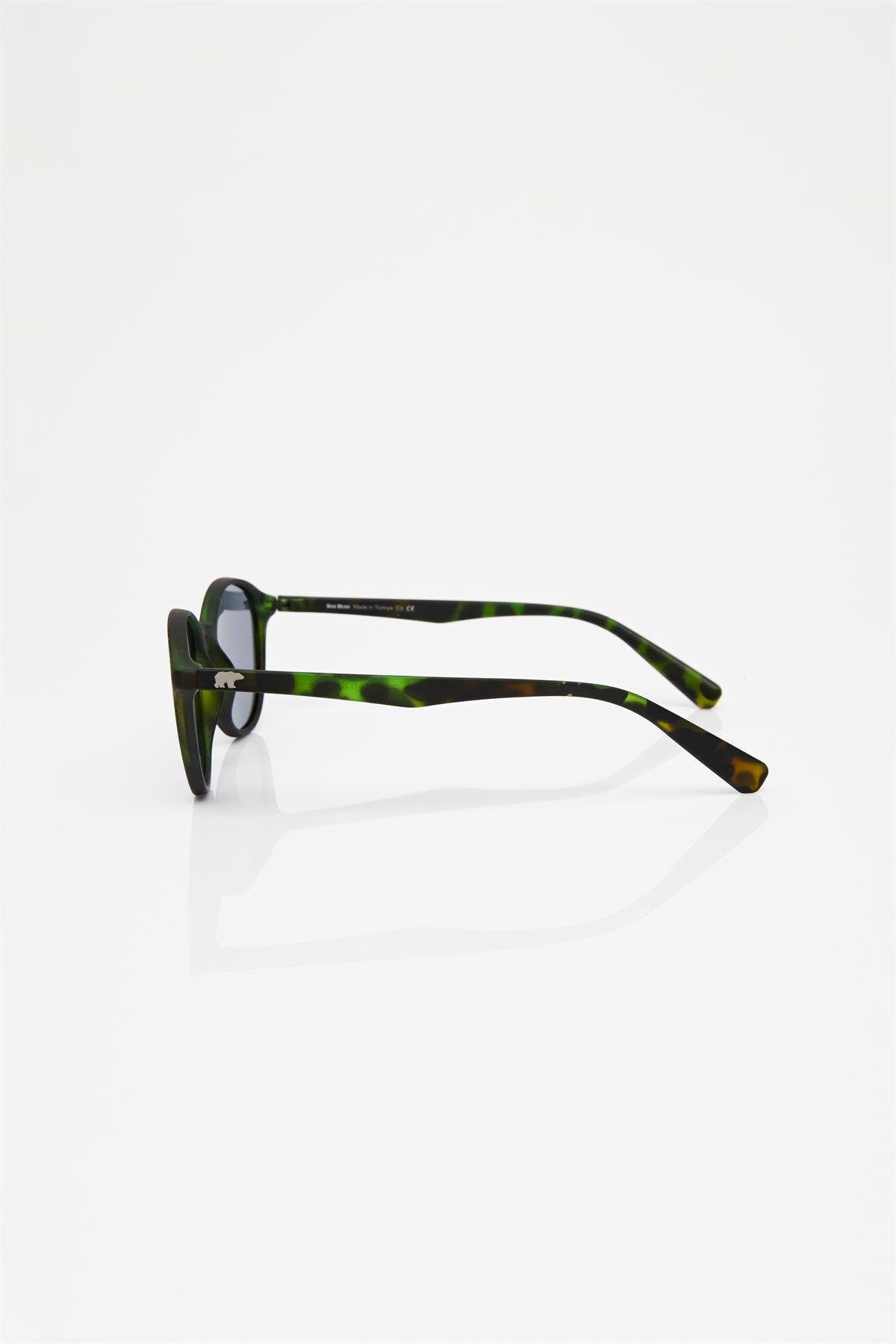 Jerry Unisex Green Sunglasses