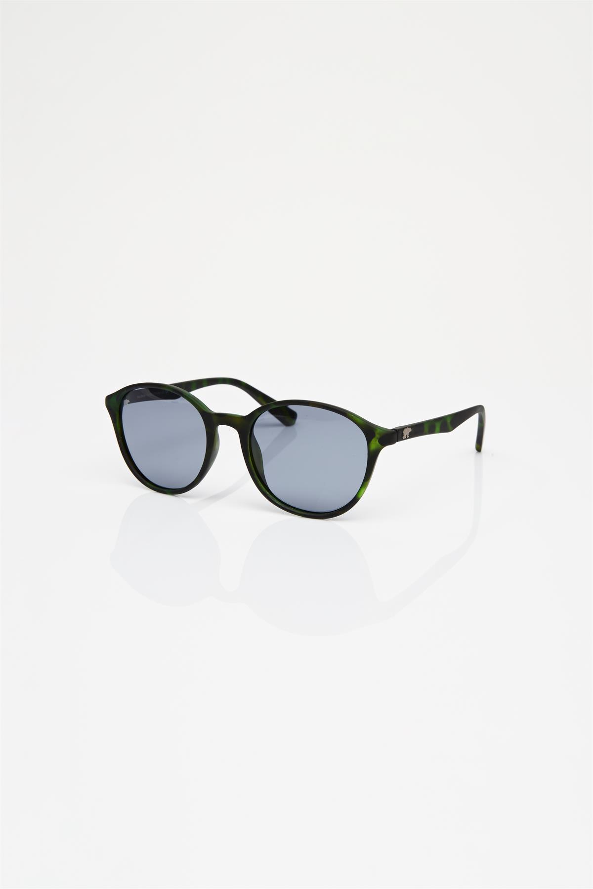 Jerry Unisex Green Sunglasses
