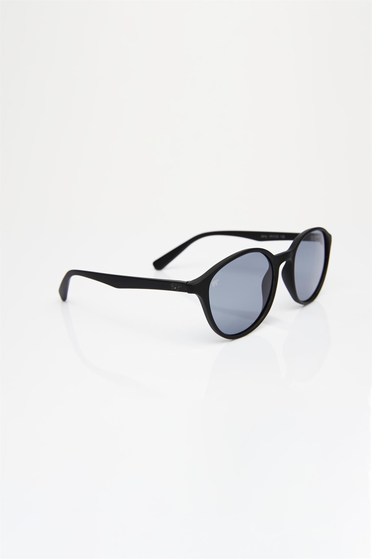 Jerry Unisex Black Sunglasses