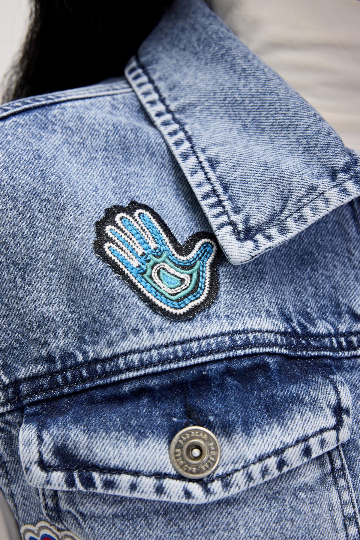 Joanne Blue Kadın Denim Yelek