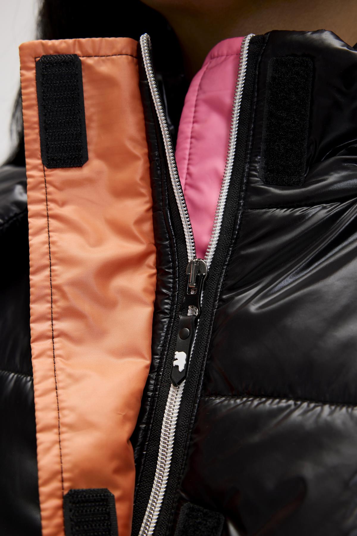 Jolene Siyah Kadın Puffer Mont