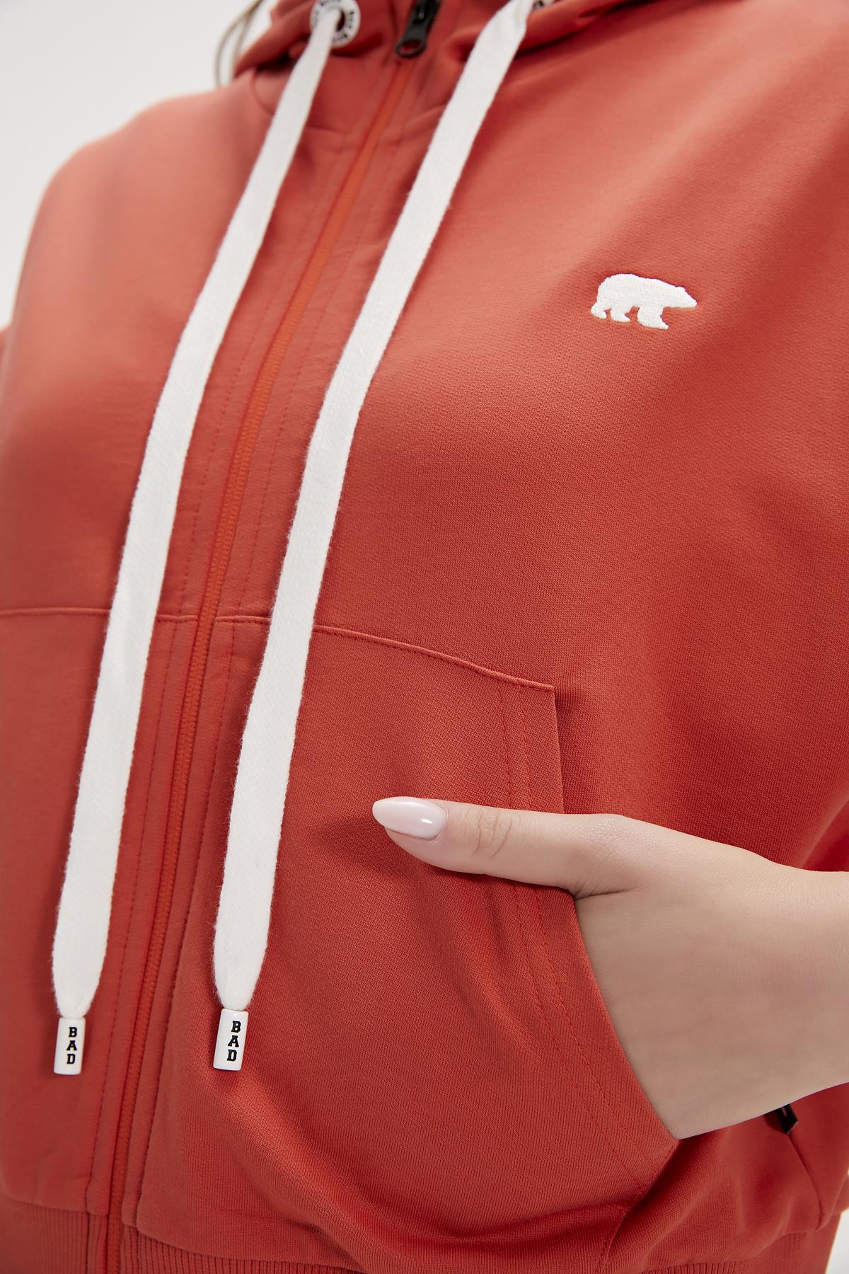 Kelly Tarçın Full-Zip Sweatshirt