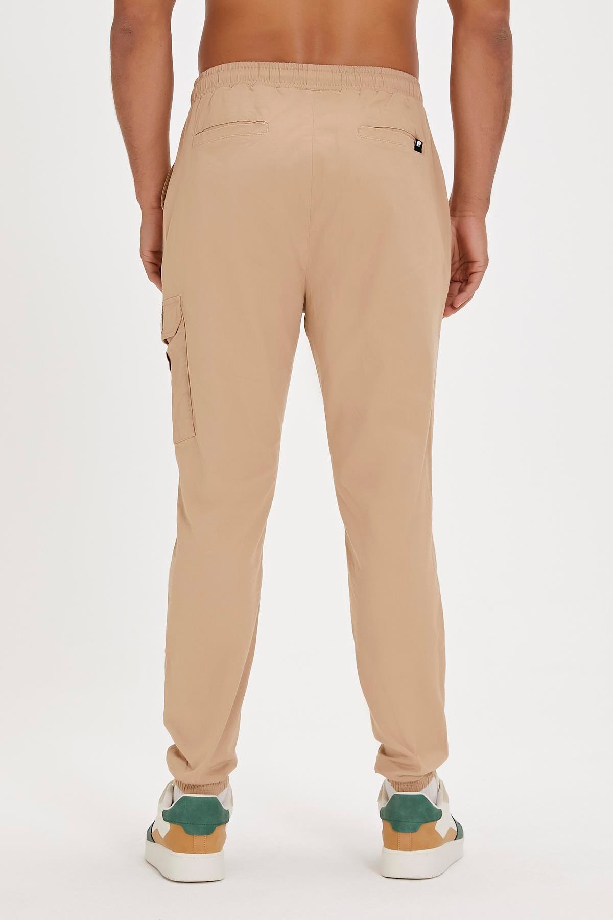 Kylian Bej Kargo Cepli Erkek Pantolon