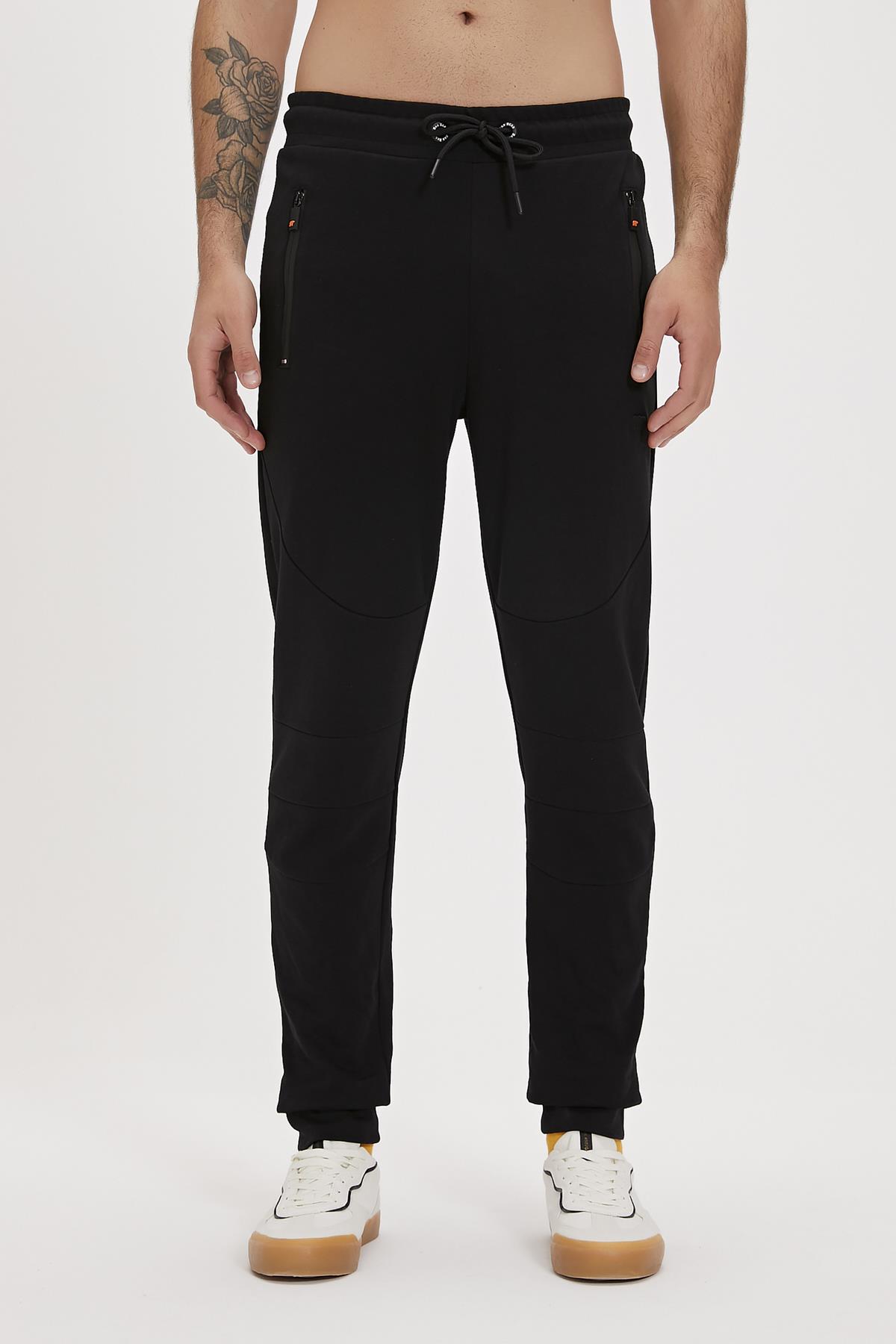 Leo SweatPans Siyah Erkek Eşofman Altı