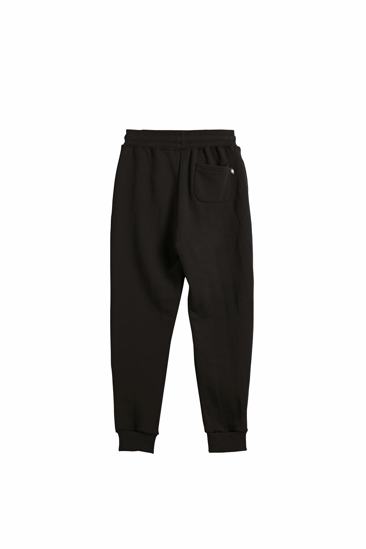Less Plain Sweatpants Kids Siyah Çocuk Eşofman Altı
