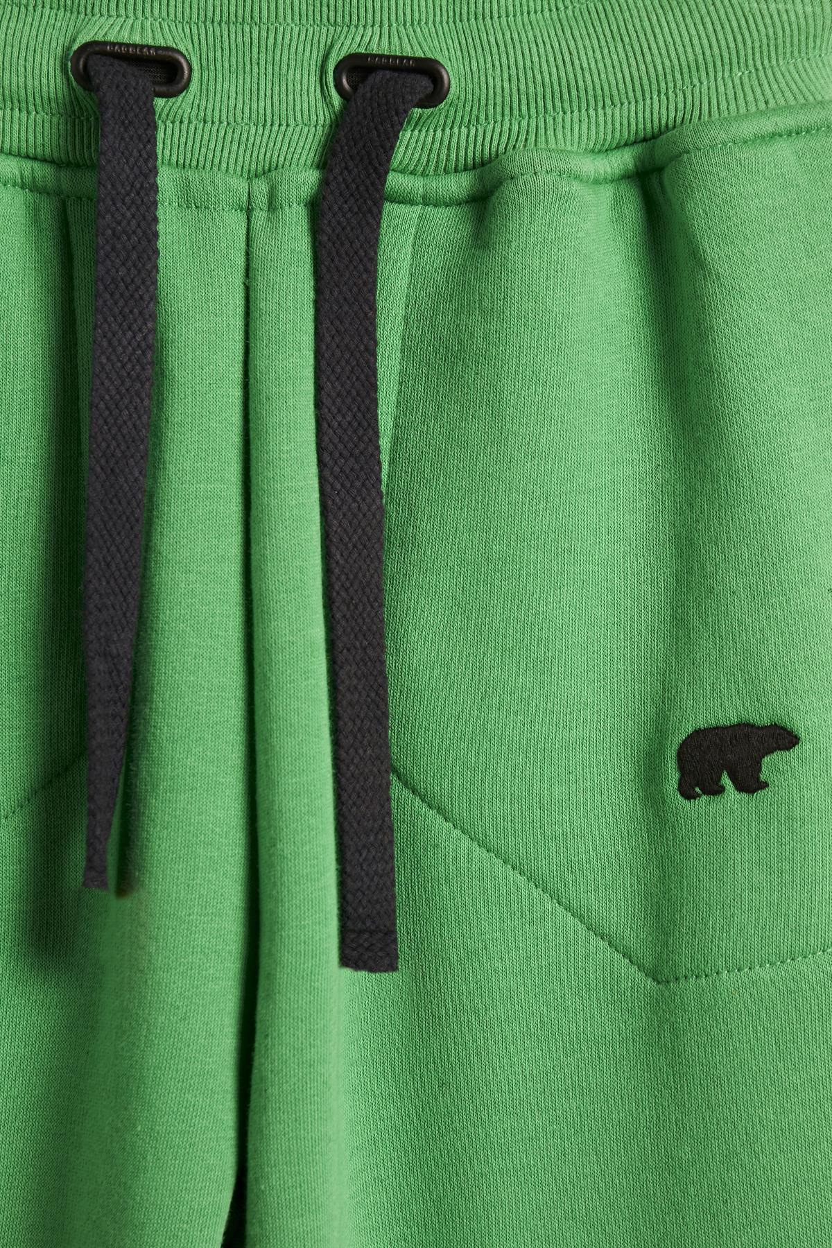 Less Plain Sweatpants Kids Green Yeşil Çocuk Eşofman Altı