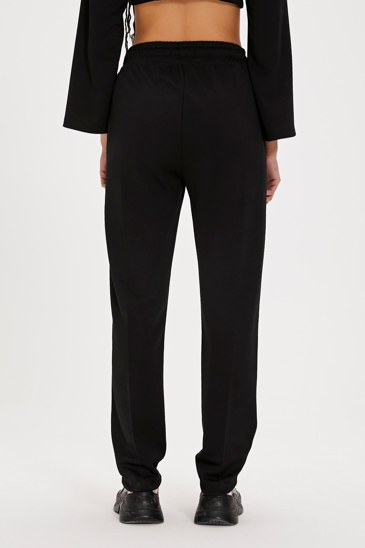 Lexı SweatPants Siyah Kadın Eşofman Altı