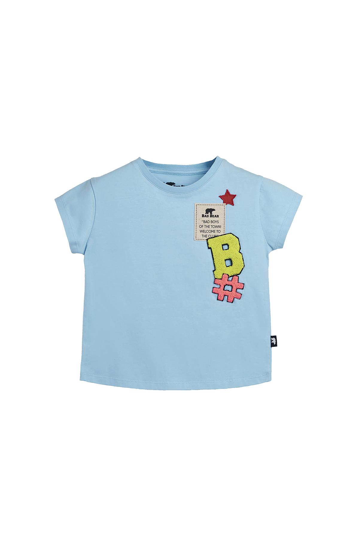 Lily Mavi Kız Çocuk Tişört