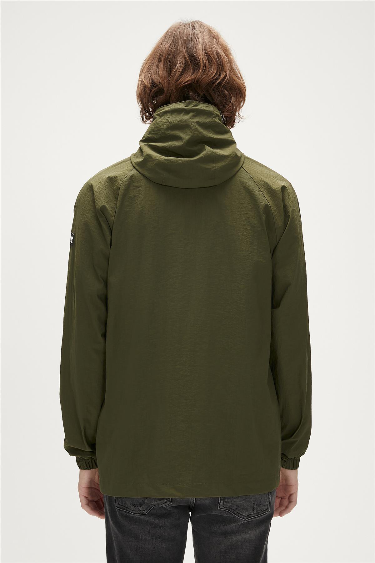 Linea Khaki Mens Windbreaker