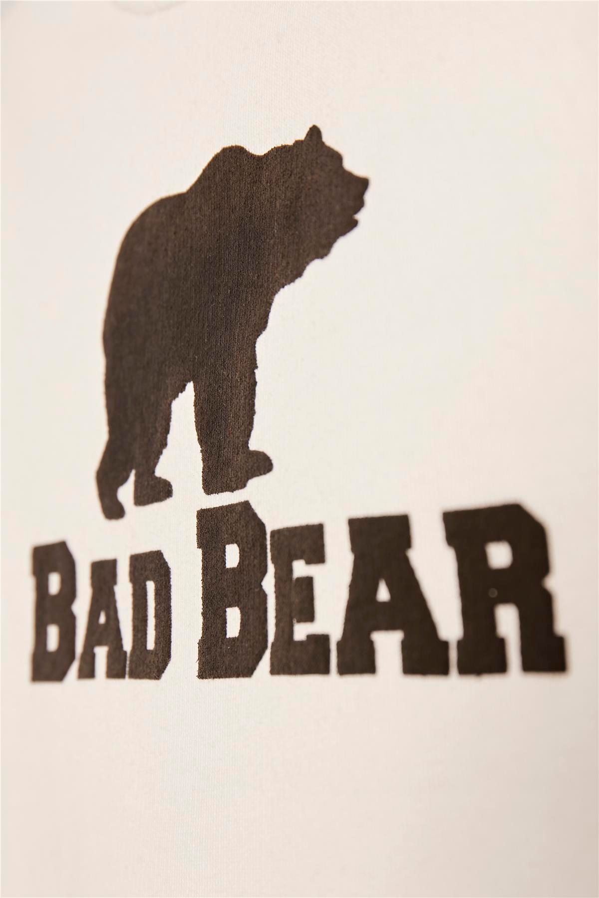 Logo Crewneck Kids Off-White Beyaz  Baskılı Çocuk Sweatshirt