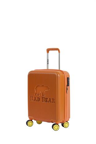 Logo Turuncu Kabin Boy Tekerlekli ABS Valiz 40 Lt.