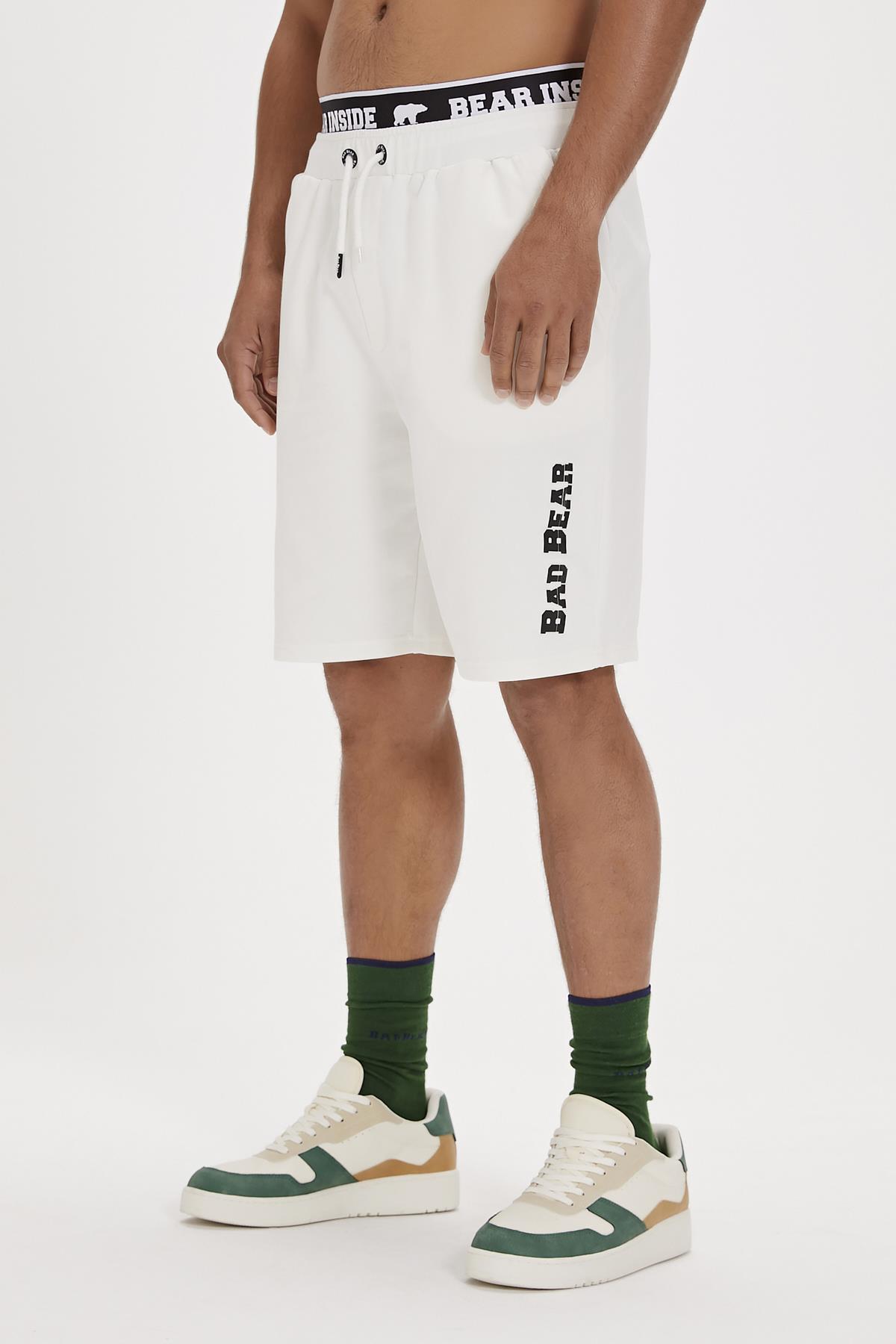 Long Off-White Mens Shorts