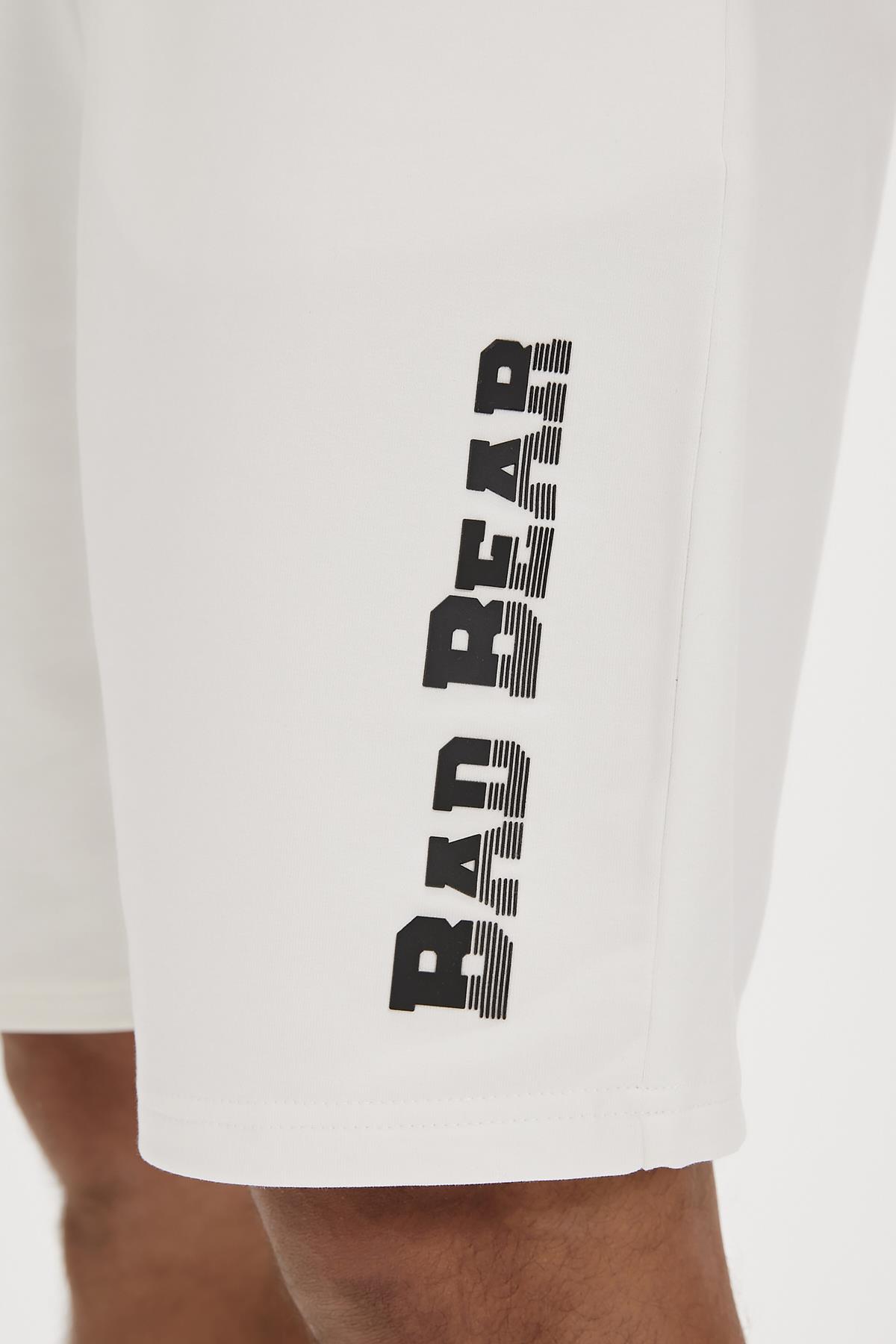 Long Off-White Mens Shorts