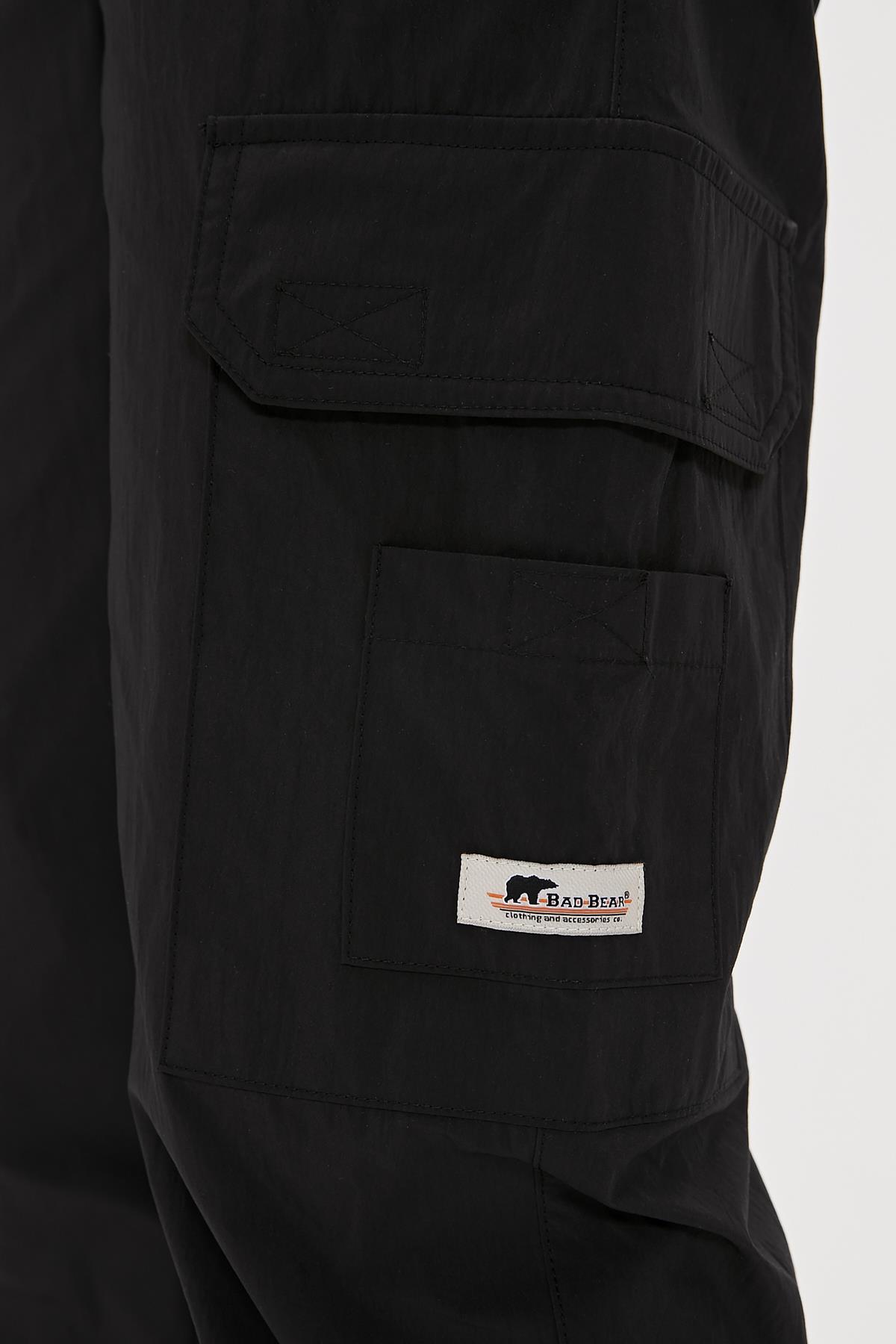 Lucas Siyah Kargo Cepli Erkek Pantolon