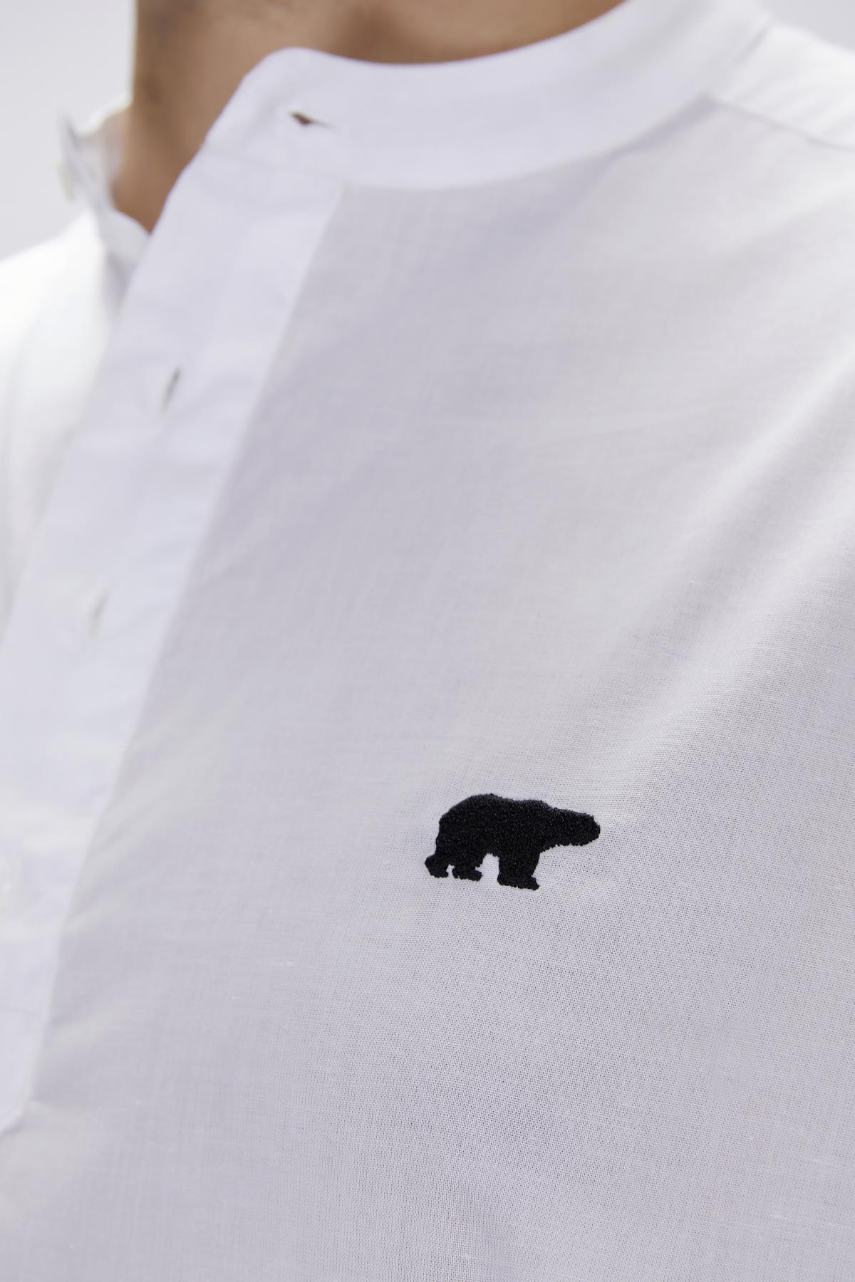 Luigi Beyaz Erkek Gömlek