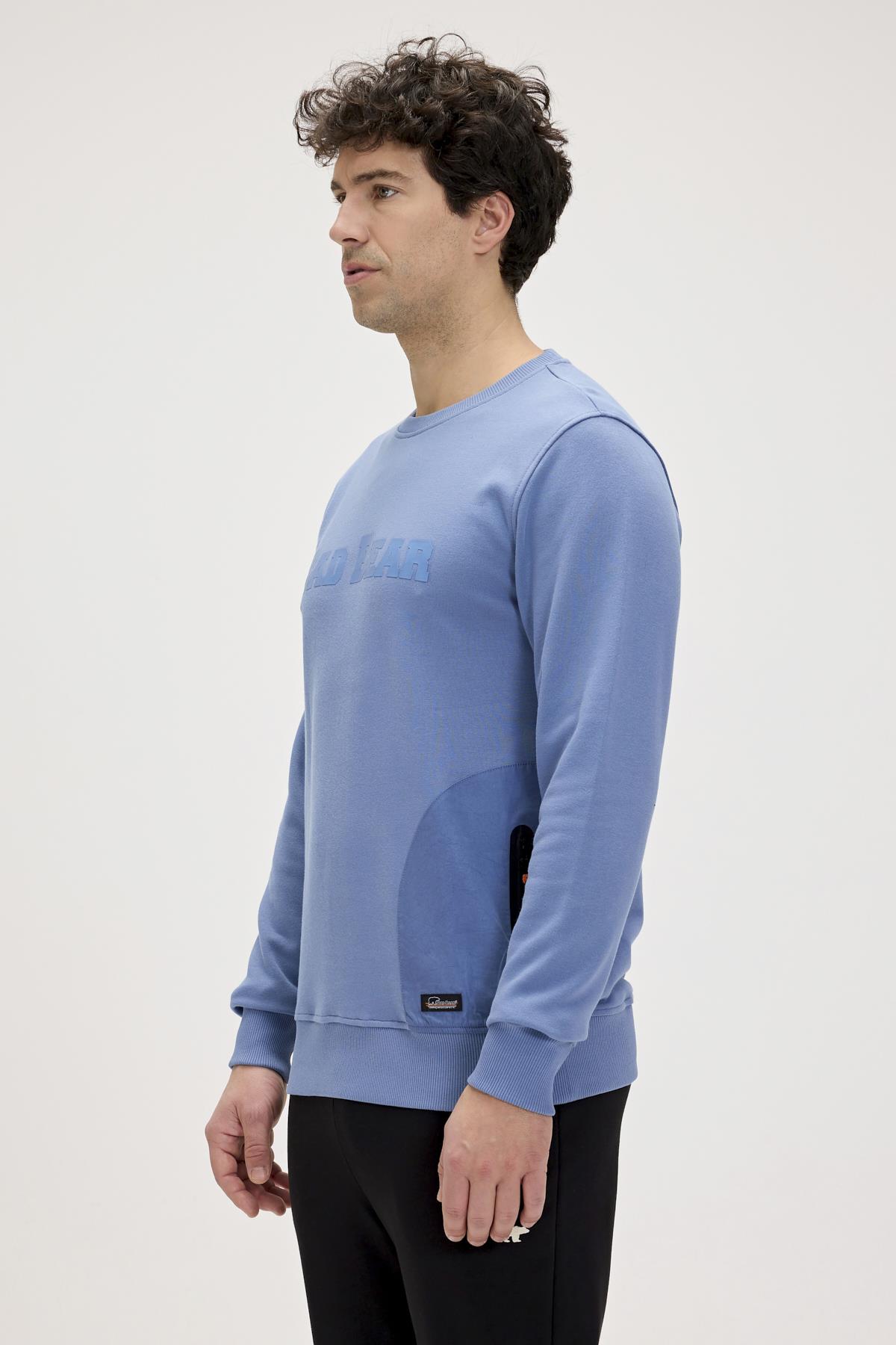 Marlow Elemental Blue Mens Sweatshirt