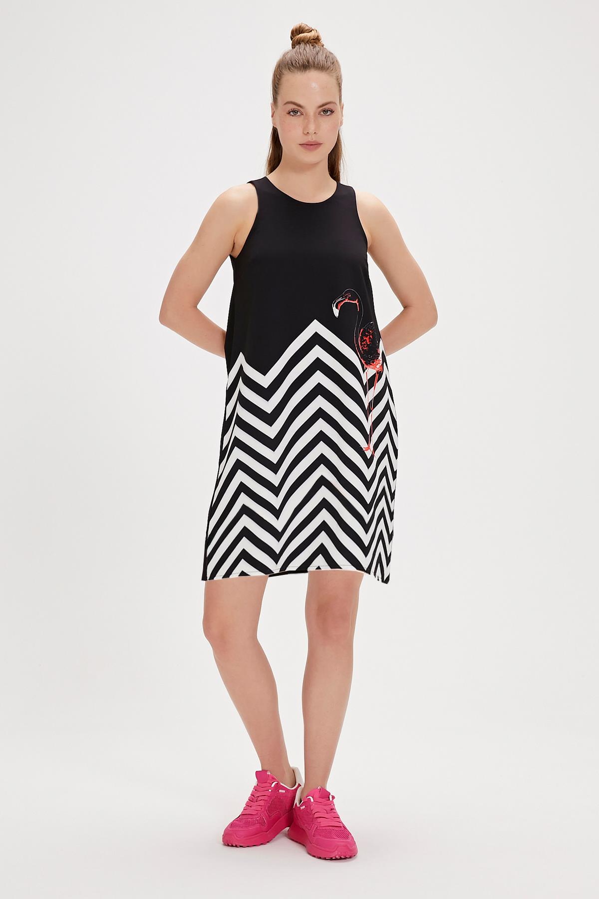 Misty Night Womens Dress