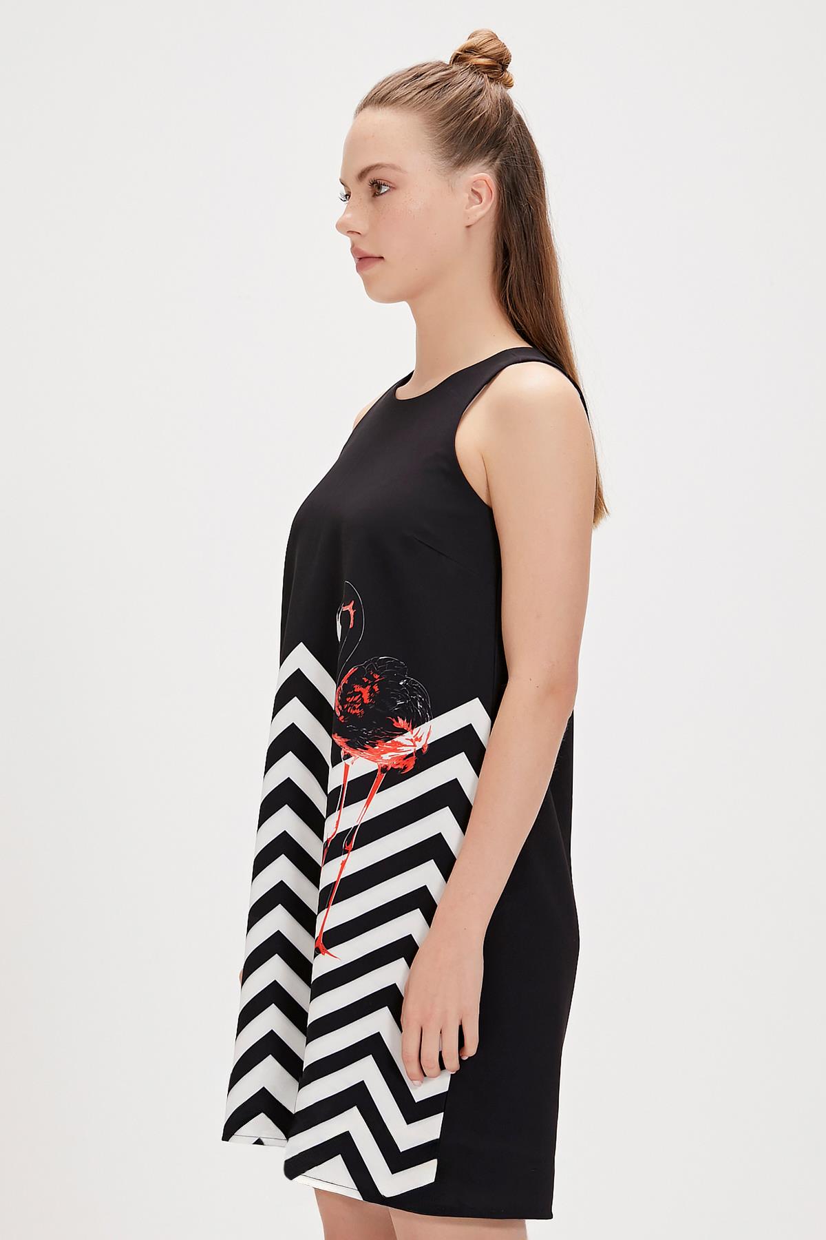 Misty Night Womens Dress