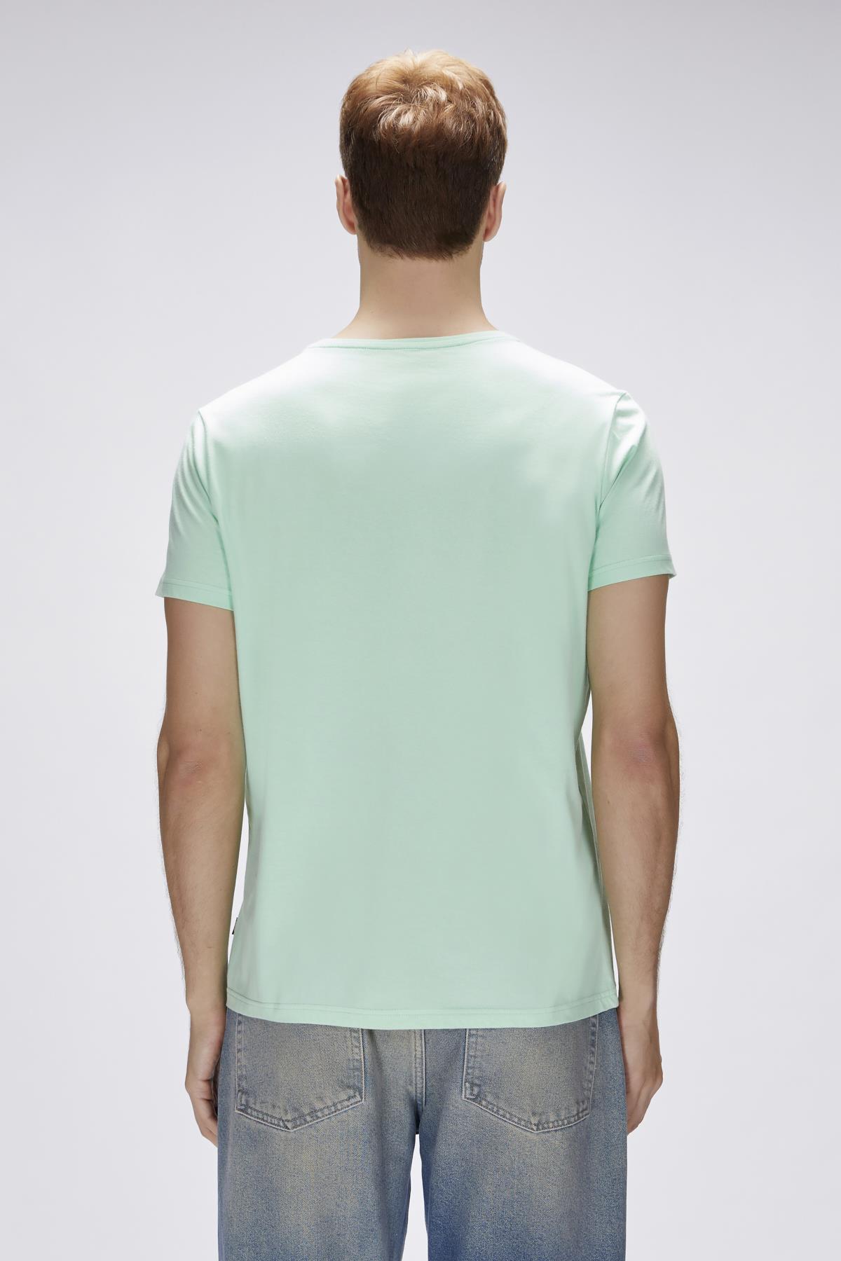 Nash Green Fig Mens Printed T-Shirt