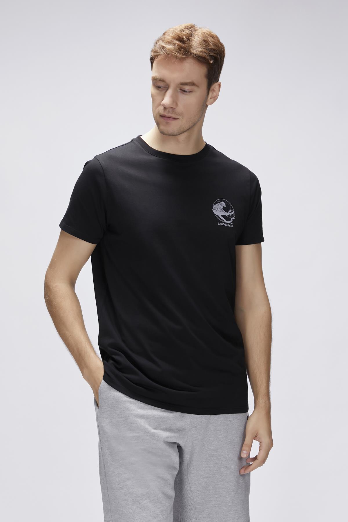 Pard Night Mens Printed T-Shirt