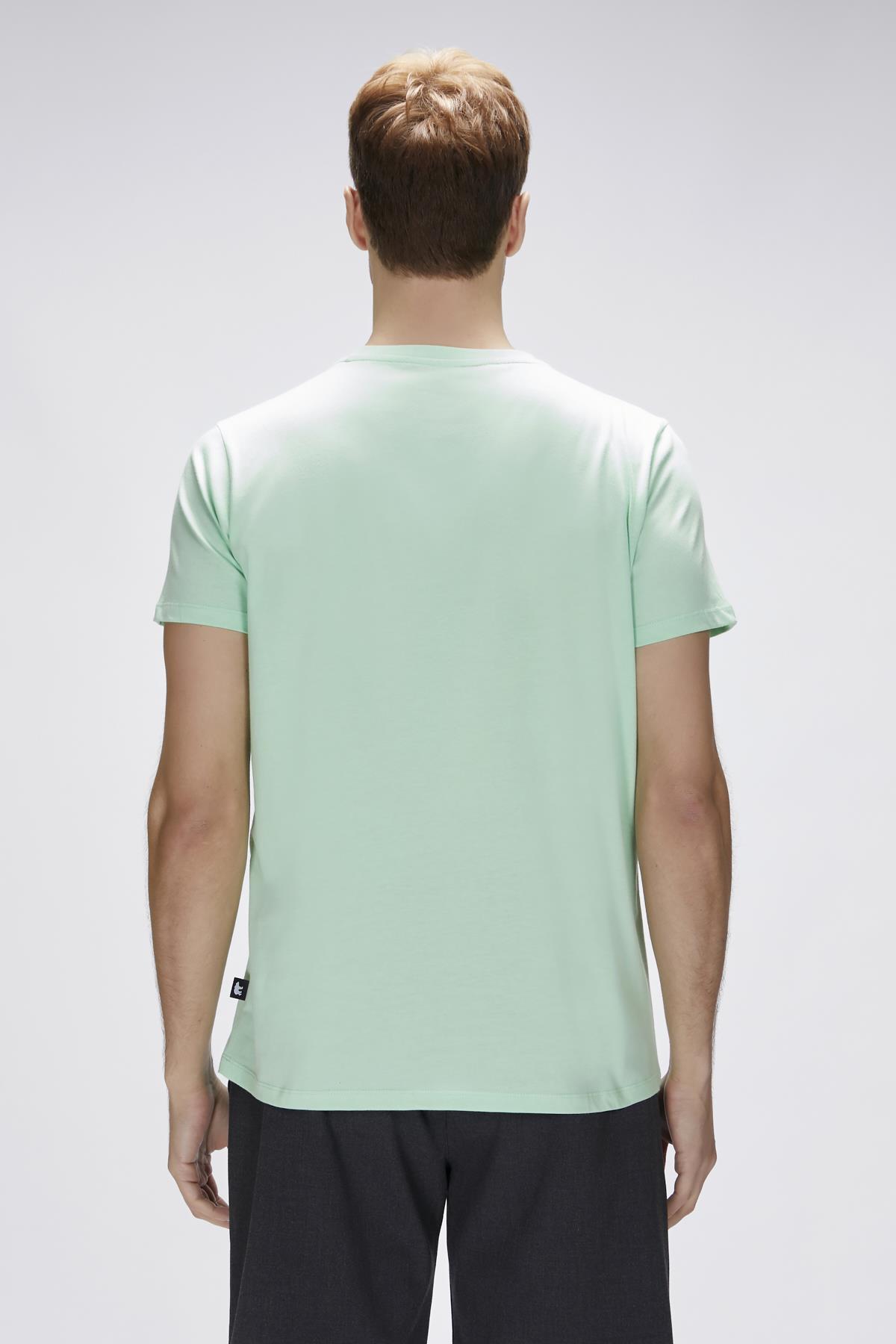 Pard Green Fig Mens Printed T-Shirt