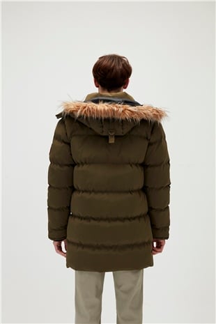 Pathfinder Coat Haki Erkek Mont