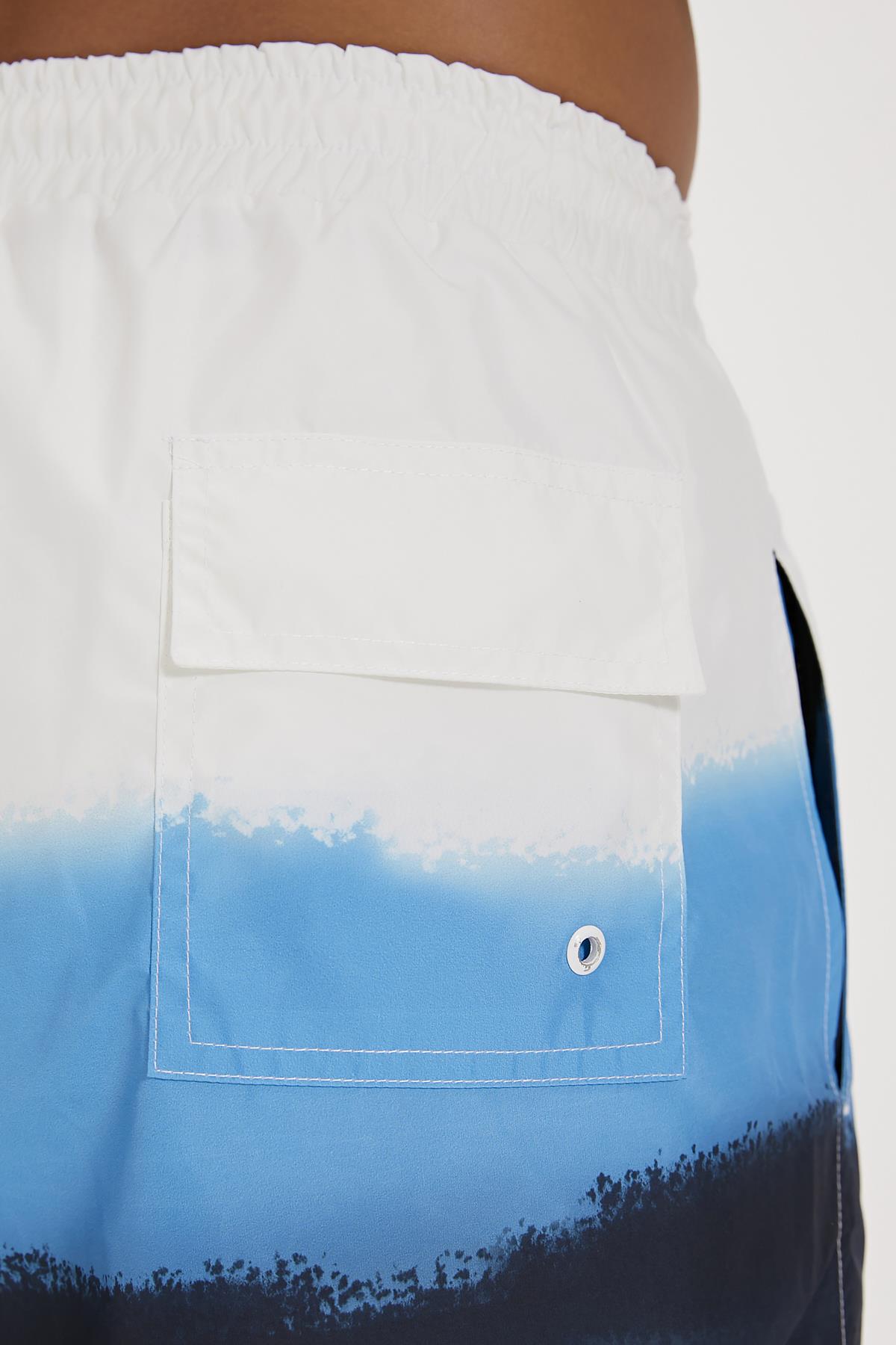 Pedro Lacivert Erkek Deniz Şortu