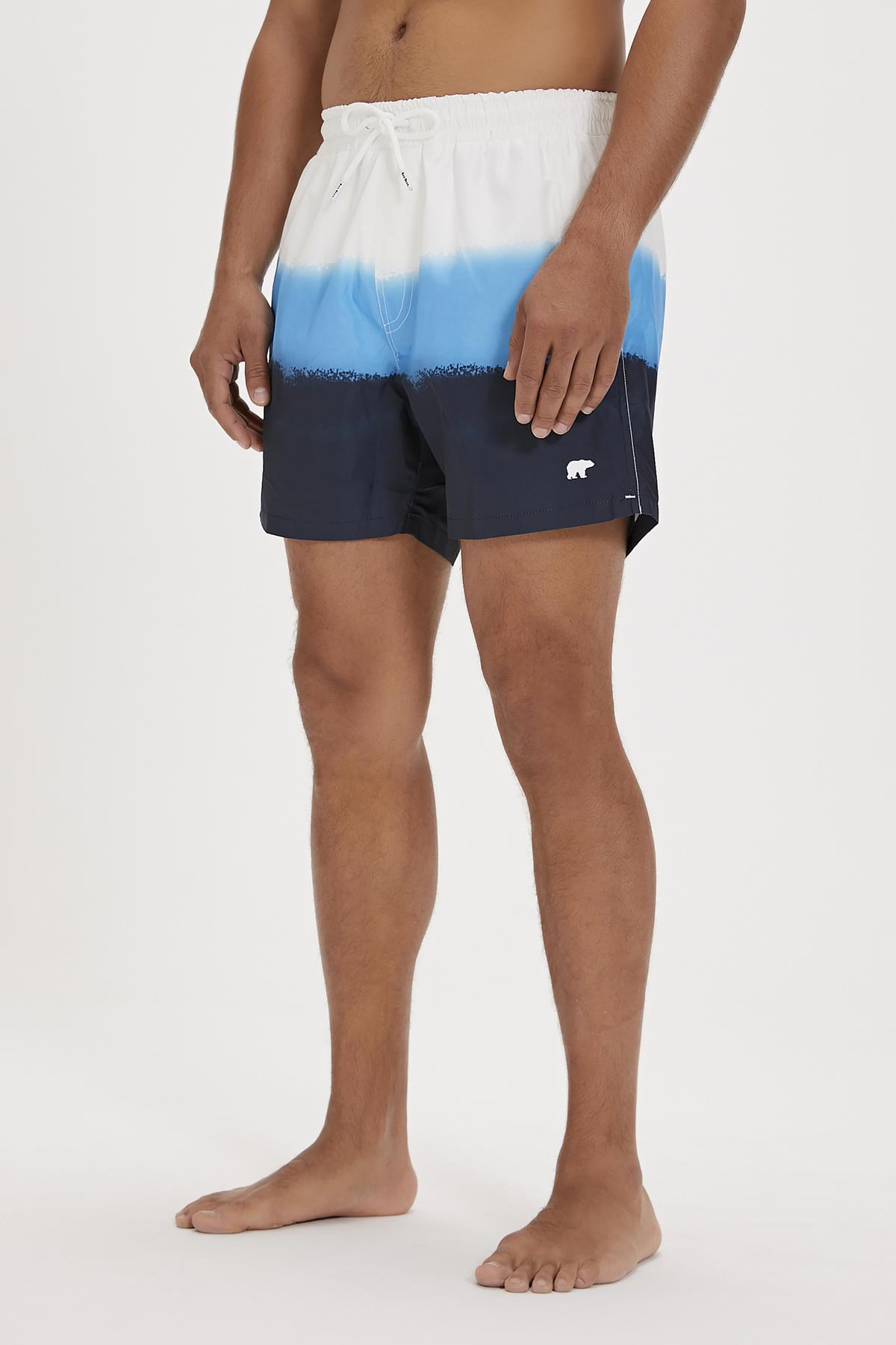 Pedro Lacivert Erkek Deniz Şortu