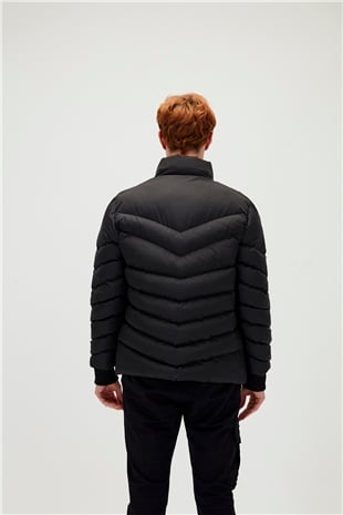 Phantom Puffer Siyah Erkek Mont