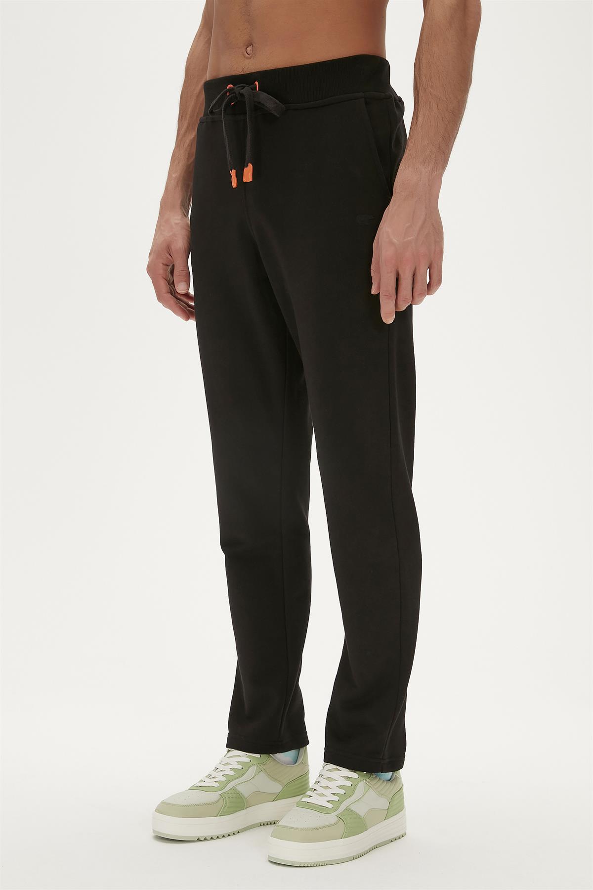 Plain SweatPants Siyah Erkek Eşofman Altı
