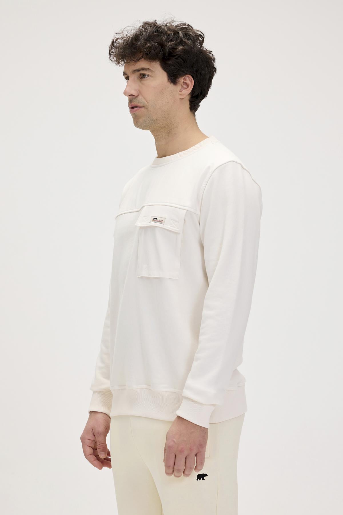 Re-Beverly Marshmallow Mens Sweatshirt