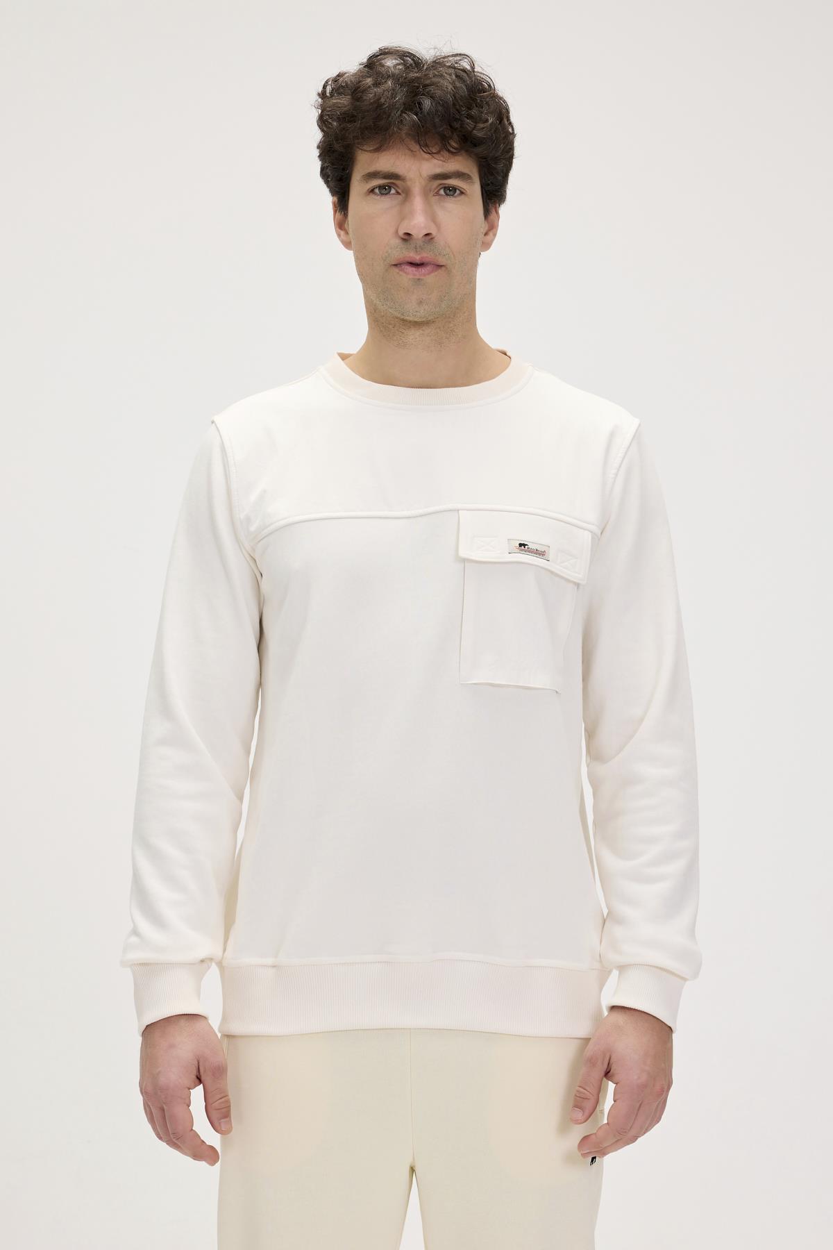 Re-Beverly Marshmallow Mens Sweatshirt