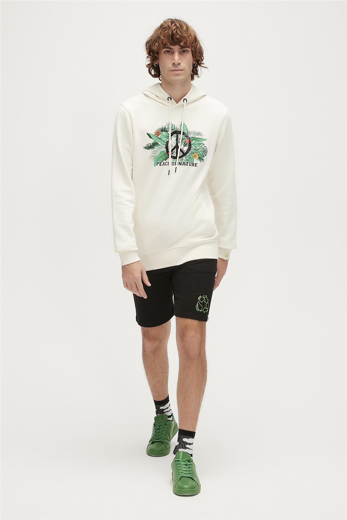 Re-Born Marshmallow Mens Hoodie