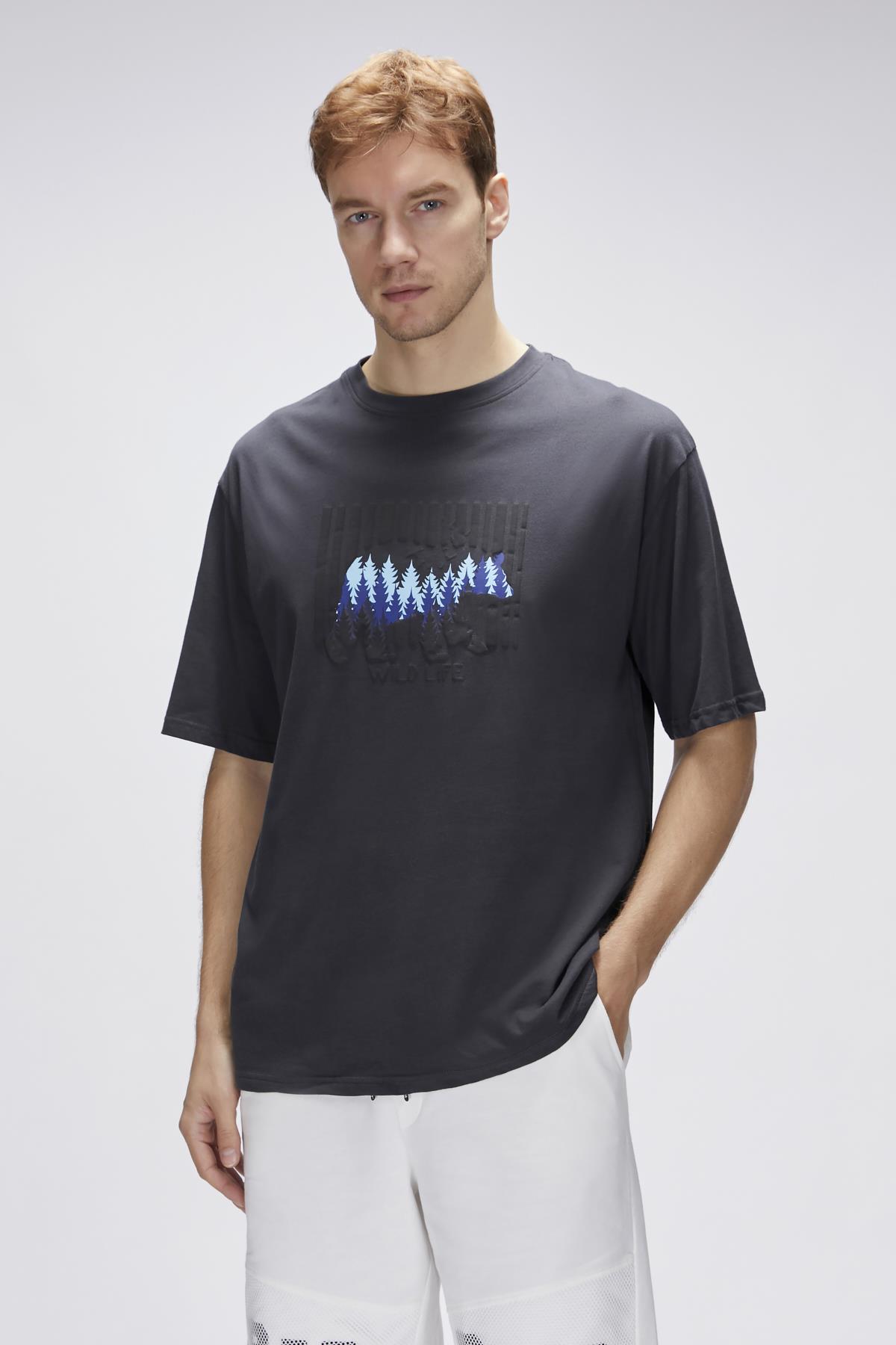 Reid Asphalt Mens Oversize T-Shirt