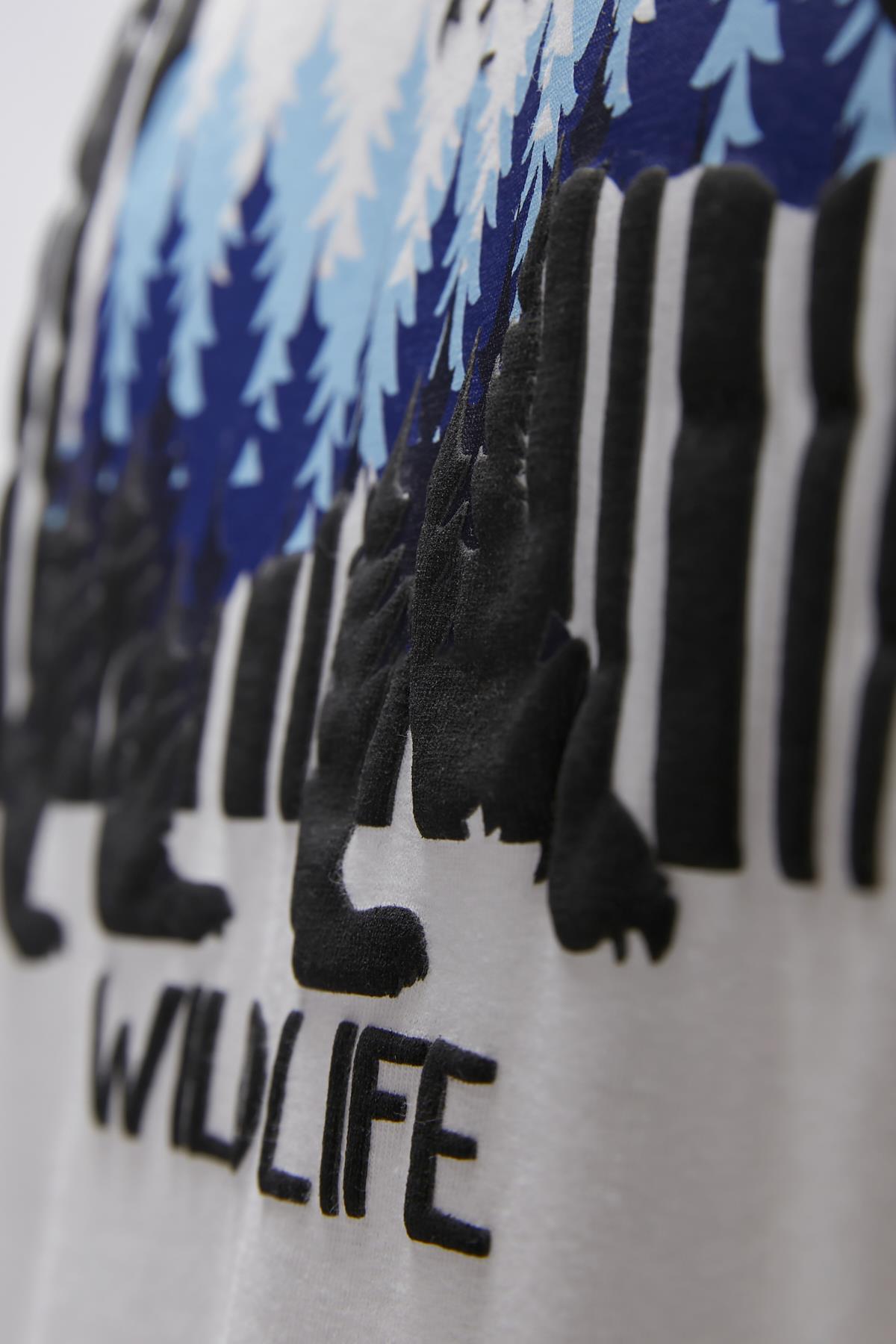 Reid Beyaz Erkek Oversize Tişört