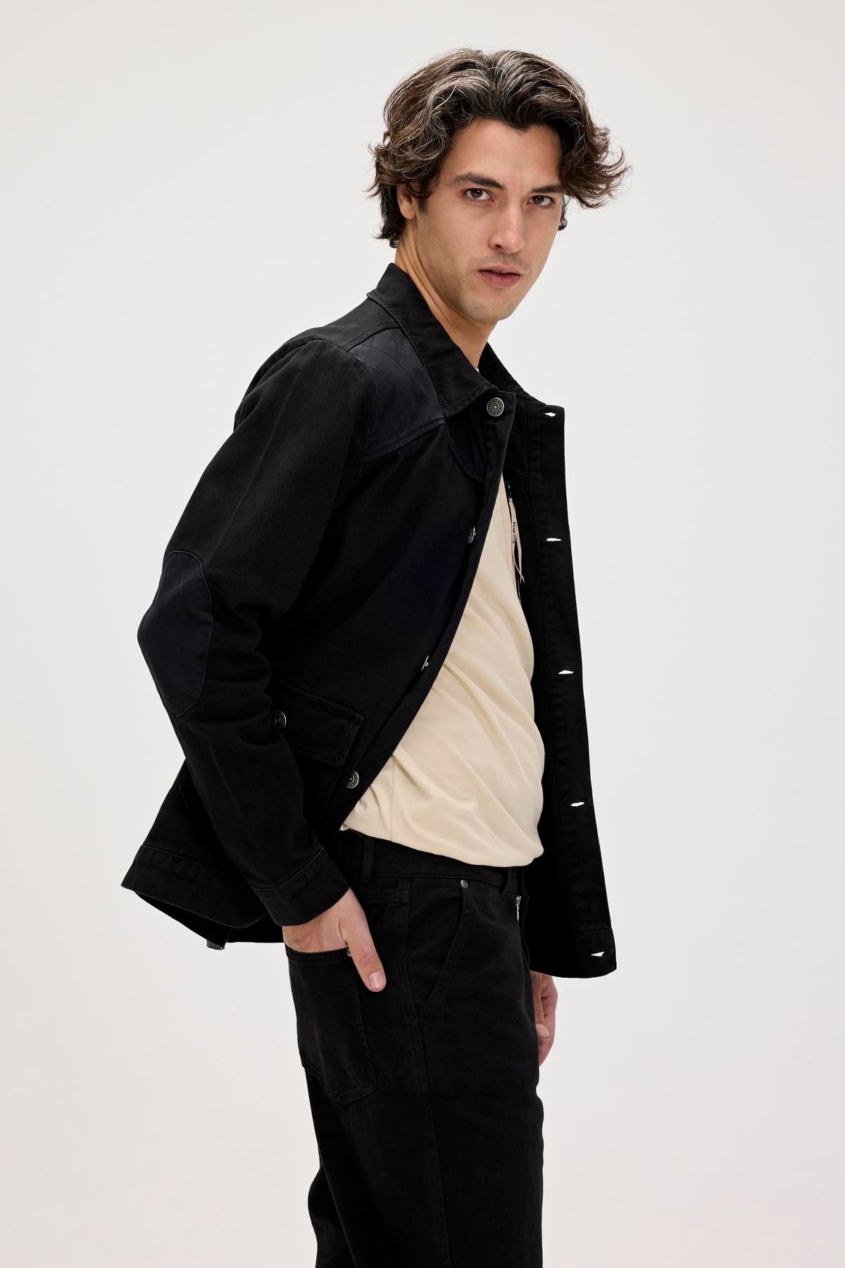 Rex Siyah Erkek Ceket
