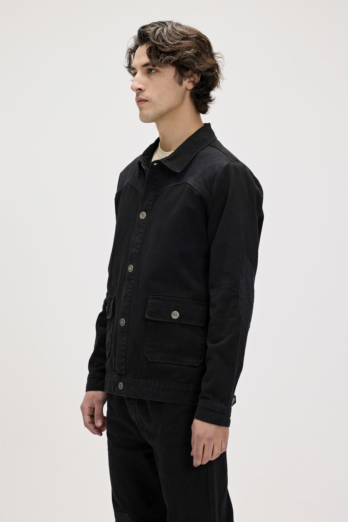 Rex Siyah Erkek Ceket