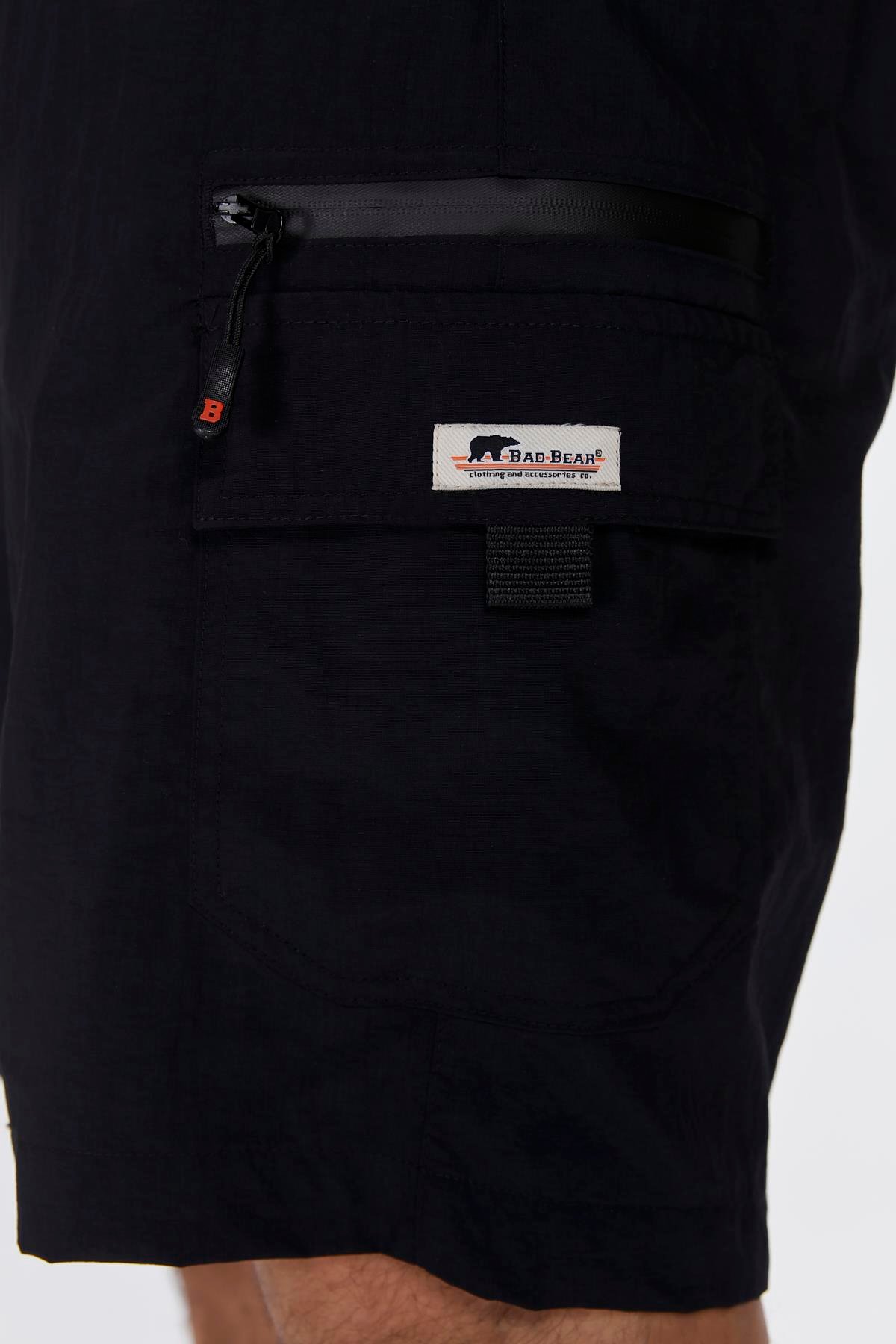 Richard Siyah Erkek Kargo Şort