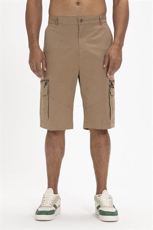Rope SweatShorts Camel Kahverengi Erkek Şort