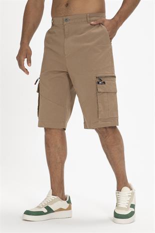 Rope SweatShorts Camel Kahverengi Erkek Şort