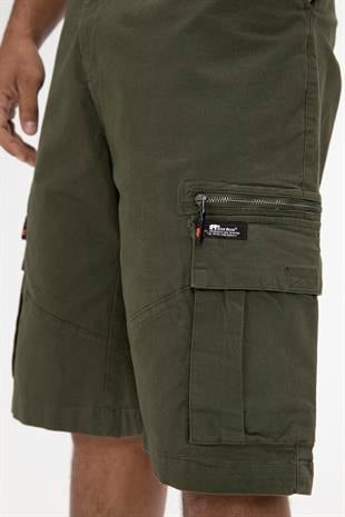 Rope SweatShorts Haki Yeşil Erkek Şort