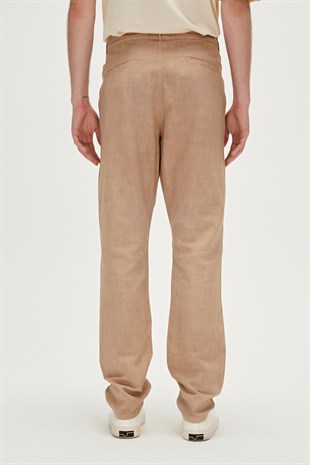 Soren Pants Bej Erkek Pantolon