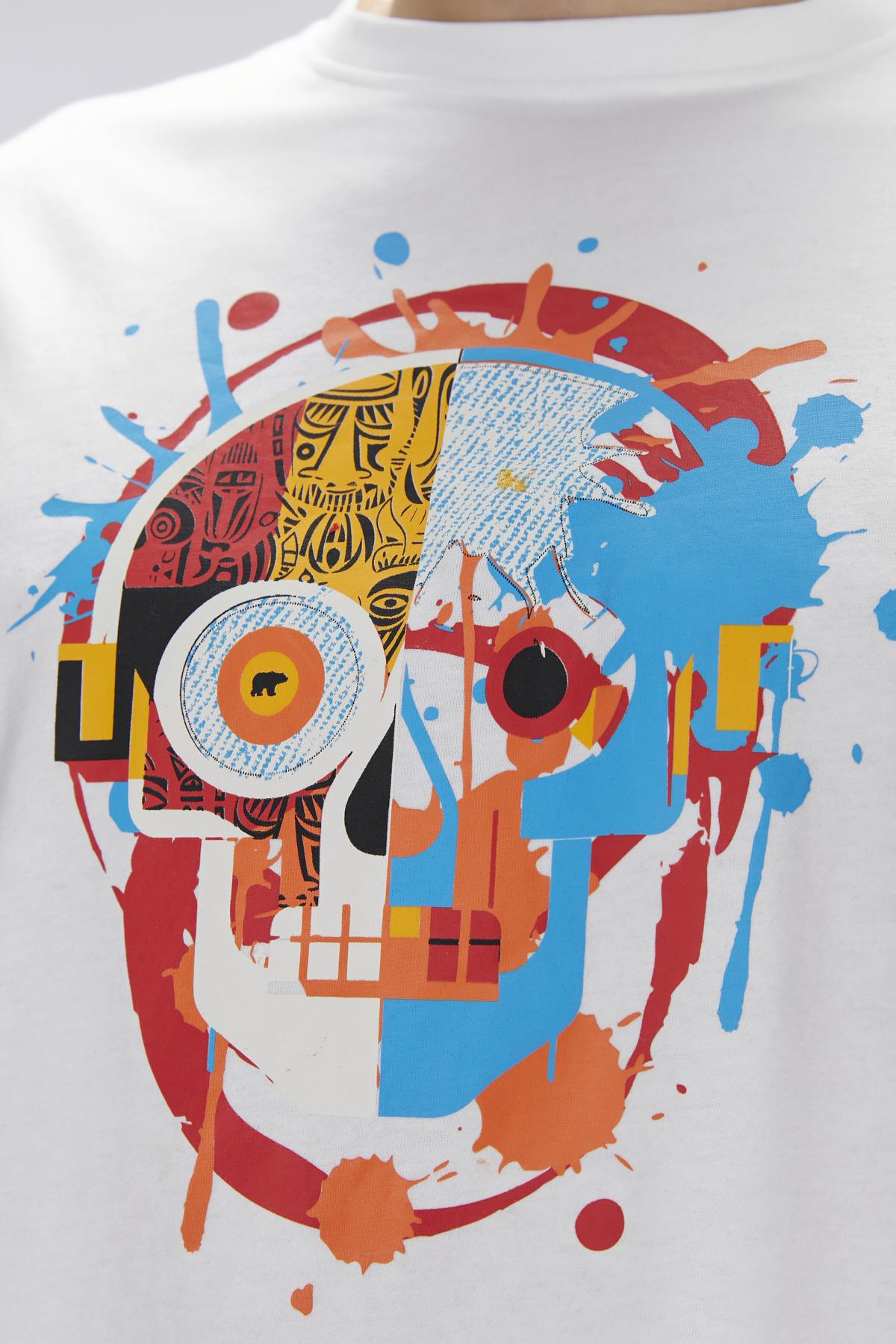 Sten Off-White Mens Oversize T-Shirt